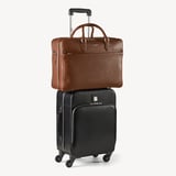 48 Hour Mount Street Travel Bag Tobacco Pebble