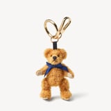 Bertie Bear Keyring Charm Mohair Teddy Bear