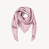 Lancashire Rose Silk Scarf Rose Pink Pure Silk
