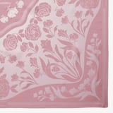 Lancashire Rose Silk Scarf Rose Pink Pure Silk