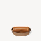 Small Stella Satchel Crossbody Smooth Tan