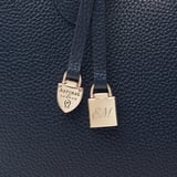 London Tote Navy Pebble