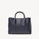 Midi London Tote Navy Pebble
