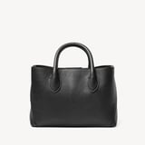 Midi London Tote Black Pebble