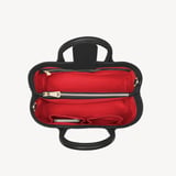 Midi London Tote Black Pebble
