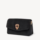 Eliza Clutch Black Velvet