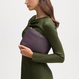 Large Ella Pouch Fig Pebble