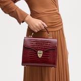 Mayfair® Merlot Patent Croc