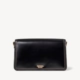 Eliza Clutch Smooth Moonlight Black