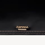 Eliza Clutch Smooth Moonlight Black