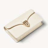 Mayfair®Clutch Ivory Patent Croc