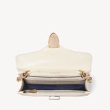 Mayfair®Clutch Ivory Patent Croc