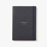 A5 Softback Notebook Navy Pebble