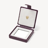 Compact Mirror Deep Shine Fig Small Croc