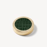 Foldable Handbag Hook Deep Shine Evergreen Small Croc