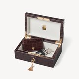 Hallway RFID Box Deep Shine Amazon Brown Croc