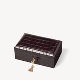 Hallway RFID Box Deep Shine Amazon Brown Croc