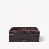 Hallway RFID Box Deep Shine Amazon Brown Croc