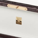 Hallway RFID Box Deep Shine Amazon Brown Croc