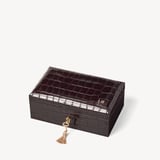 Hallway RFID Box Deep Shine Amazon Brown Croc