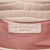 Midi Mayfair® Soft Taupe Patent Croc