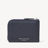 Men’s Key Holder Wallet Navy Pebble