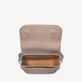 Ella Crossbody Moleskin Woven Leather