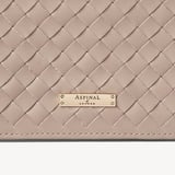 Ella Crossbody Moleskin Woven Leather