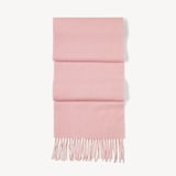 Pure Cashmere Scarf Baby Pink Cashmere