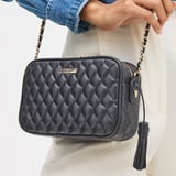 Alice Navy Quilted Nappa