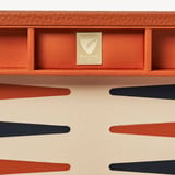 13-inch  Backgammon Set Marmalade Pebble