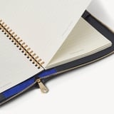 A5 Compact Organiser Padfolio Navy Pebble
