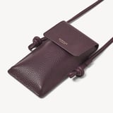 Ella Crossbody Phone Pouch Fig Pebble