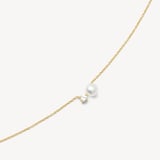 Toi Et Moi Necklace Natural Pearl