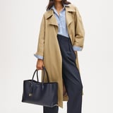 London Tote Navy Pebble
