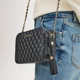 Alice Black Quilted Nappa