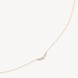 Graduating Diamond Necklace 0.145ct Diamond