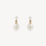 Drop Earrings 0.04ct Diamond