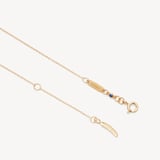 Diamond Cross Pendant Necklace 0.018ct Diamond