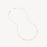 Celeste Necklace 0.018ct Swiss Blue Topaz