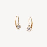 Diamond Earrings 0.03ct Diamond