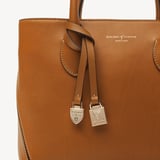 Midi London Tote Smooth Tan