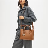 Midi London Tote Smooth Tan