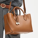 Midi London Tote Smooth Tan
