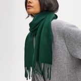 Pure Cashmere Scarf Evergreen Pure Cashmere