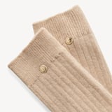 Set of 3 Cashmere Socks Pink, Oatmeal & Grey Cashmere