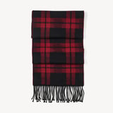 Premium Merino Wool Oversized Scarf Red Merino Wool