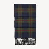 Premium Merino Wool Oversized Scarf Green Merino Wool