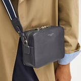 Camera Crossbody with Changeable Straps Navy Pebble