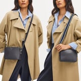 Camera Crossbody with Changeable Straps Navy Pebble